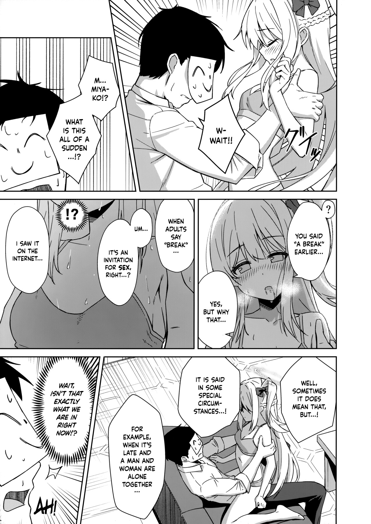 Hentai Manga Comic-You make me a rabbit-Read-6